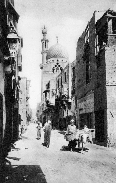 The native quarter, Cairo, Egypt by Unbekannt
