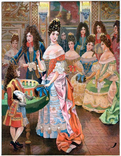The old age of Louis XIV, c1920s by Unbekannt