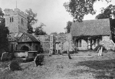 The old church, Chingford, Essex by Unbekannt