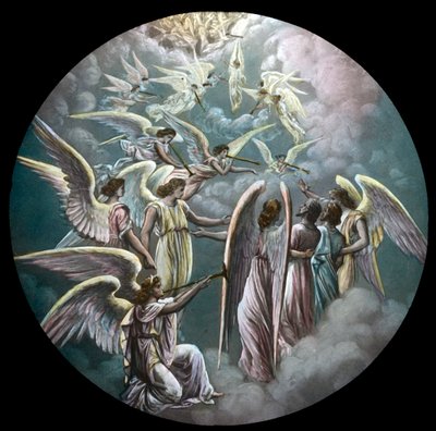 The Pilgrims Ascend to Heaven by Unbekannt