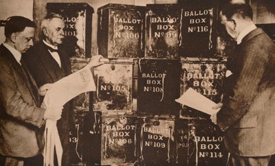 The second general election of 1924 by Unbekannt