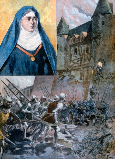 The Sister of Bertrand du Guesclin by Unbekannt