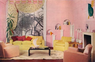 The Sitting Room of 1937 by Unbekannt