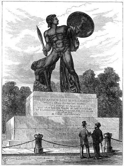 The Statue of Achilles, London by Unbekannt