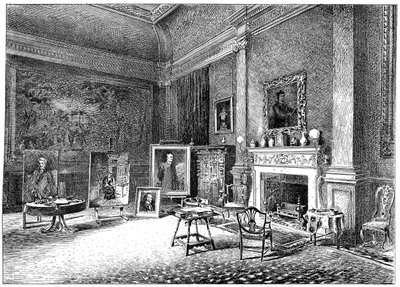 The studio of John Everett Millais by Unbekannt