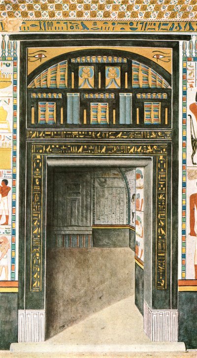 The tomb of Puimre, Thebes, Egypt by Unbekannt