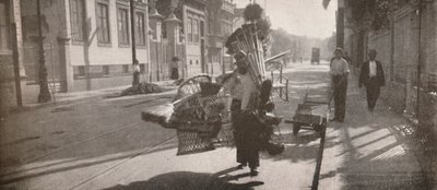The Wicker-Work Vendor by Unbekannt