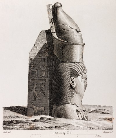 Thebes, Luxor (close up) by Unbekannt