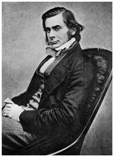 Thomas Henry Huxley, British biologist, 19th century by Unbekannt