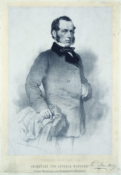 Thomas MacNay, Railway Secretary and General Manager by Unbekannt