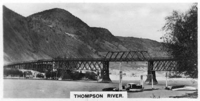 Thompson River, British Columbia, Canada by Unbekannt