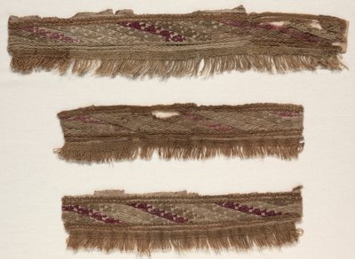 Three Border Fragments, c. 1100-1400 by Unbekannt