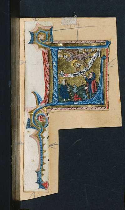 Three Cuttings from a Missal, c. 1470-1500 by Unbekannt
