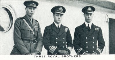 Three Royal Brothers, 1920-1937 by Unbekannt