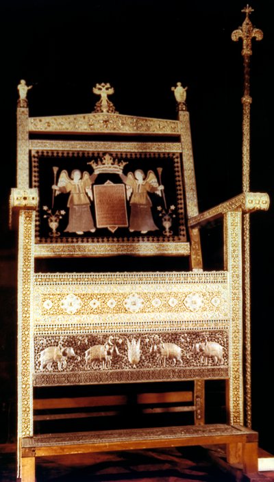 Throne of Tsar Alexis Mikhailovich, 1659 by Unbekannt