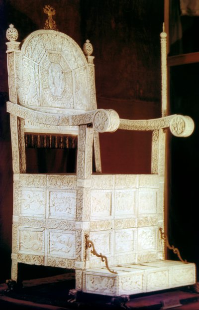 Throne of Tsar Ivan the Terrible by Unbekannt
