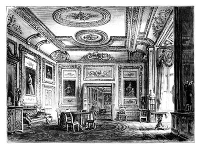 The White Drawing Room, Windsor Castle by Unbekannt