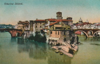 Tiberina Island by Unbekannt