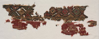 Tiraz with foliate band, 717-718 by Unbekannt