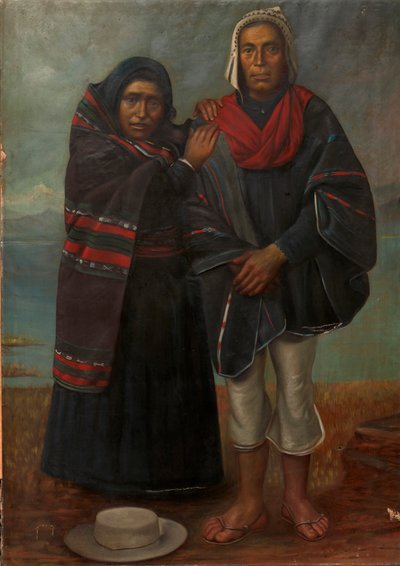 Titica Indians Aymara by Unbekannt