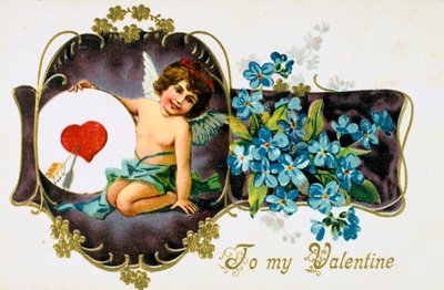 To My Valentine, American Valentine Card by Unbekannt