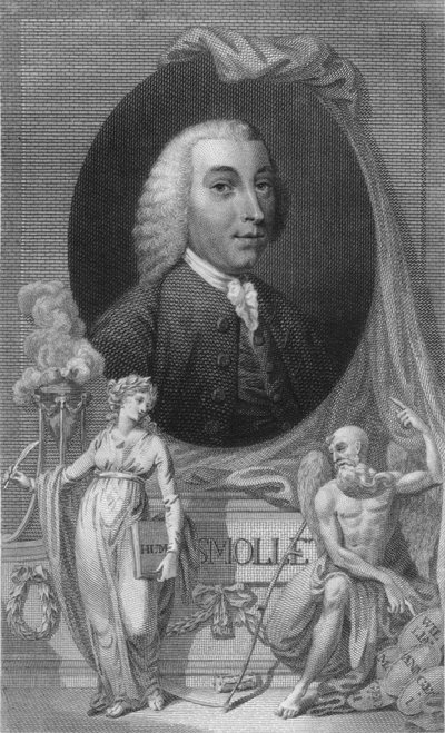 Tobias Smollett by Unbekannt
