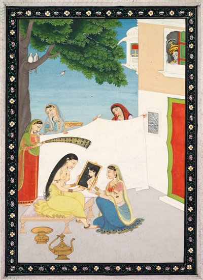Toilette of Radha, c. 1810-1820 by Unbekannt