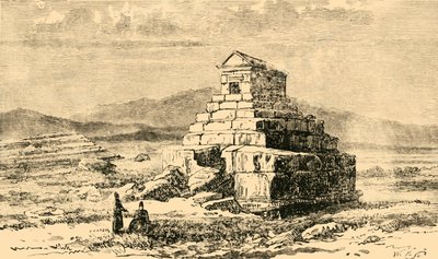 Tomb of Cyrus, 1890 by Unbekannt