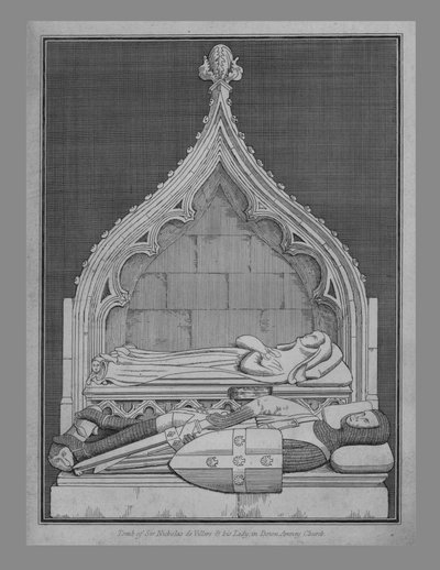 Tomb of Sir Nicholas de Villers by Unbekannt