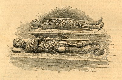 Tombs of Knights Templars, 1870, 1897 by Unbekannt