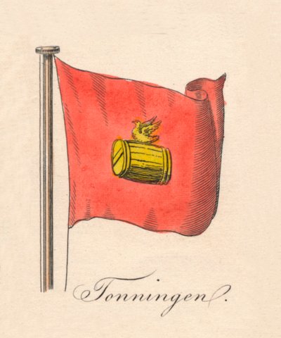 Tonningen, 1838 by Unbekannt