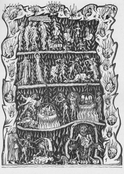 Torments of Hell, c1185 by Unbekannt