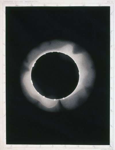 Total Eclipse of the Sun, 2 December 1870 by Unbekannt