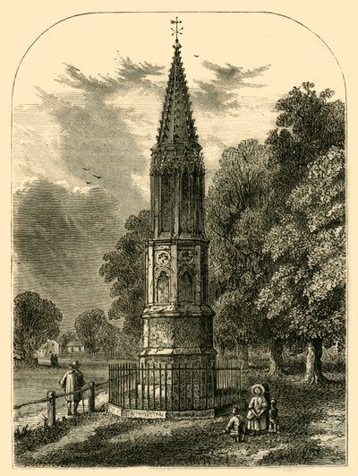 Tottenham High Cross, 1820-c1876 by Unbekannt