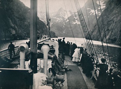 Tourist Steamer in Trold Fjord by Unbekannt