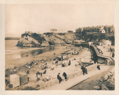 Towan Beach, Newquay, 1927 by Unbekannt