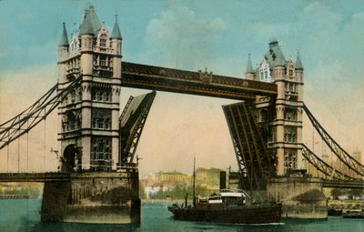 Tower Bridge, London, 1915 by Unbekannt