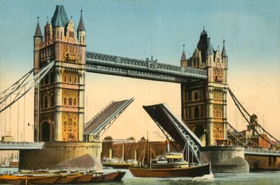Tower Bridge, London, c1910 by Unbekannt