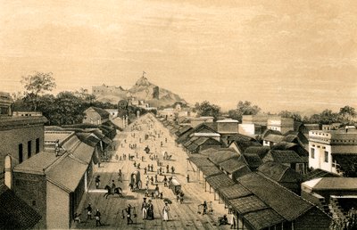 Town and Fort of Trichinopoly, India by Unbekannt