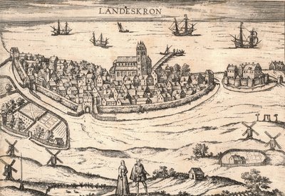 Town of Landskrona, Sweden by Unbekannt