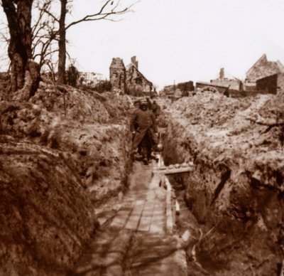 Trenches, Somme, Northern France by Unbekannt