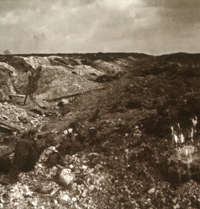 Trenches, Somme, Northern France by Unbekannt