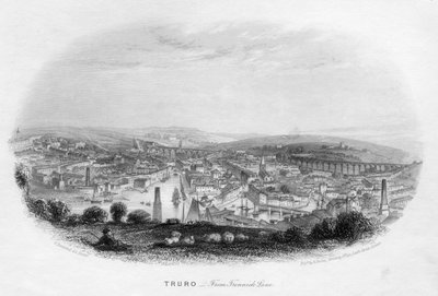 Truro, from Trennick Lane by Unbekannt