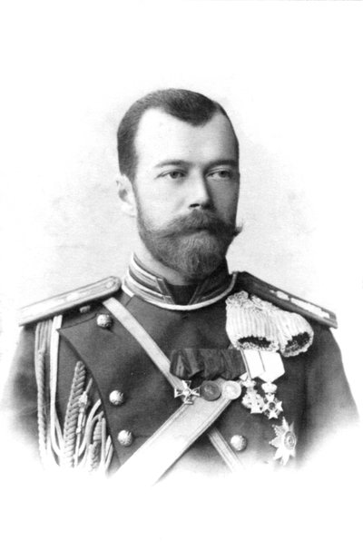 Tsar Nicholas II of Russia by Unbekannt