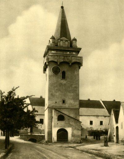 Türkenturm, Breitenbrunn, Burgenland, Austria, c. 1935 by Unbekannt