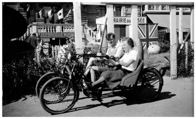 Two-Seater Tricycle, Zeebrugge, Belgium, 1936 by Unbekannt
