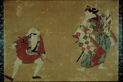 Two Actors in a Play, 1700-1705 by Unbekannt