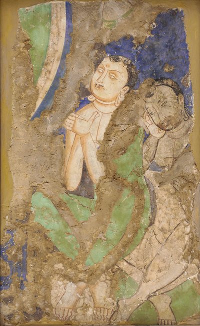 Two Monks, from Cave 224 by Unbekannt