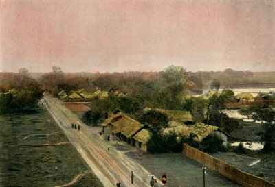 Village in Tonkin, 1900 by Unbekannt