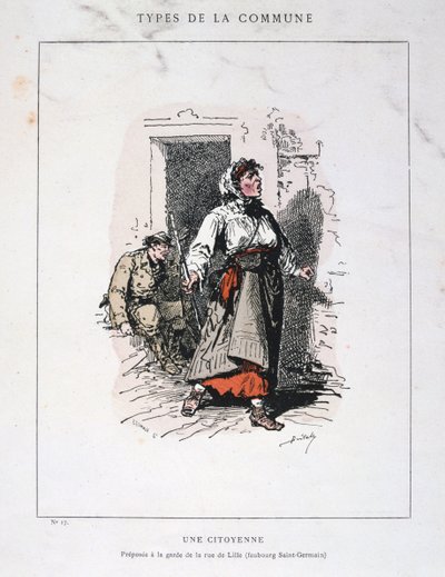 A Citizen, Paris Commune by Unbekannt